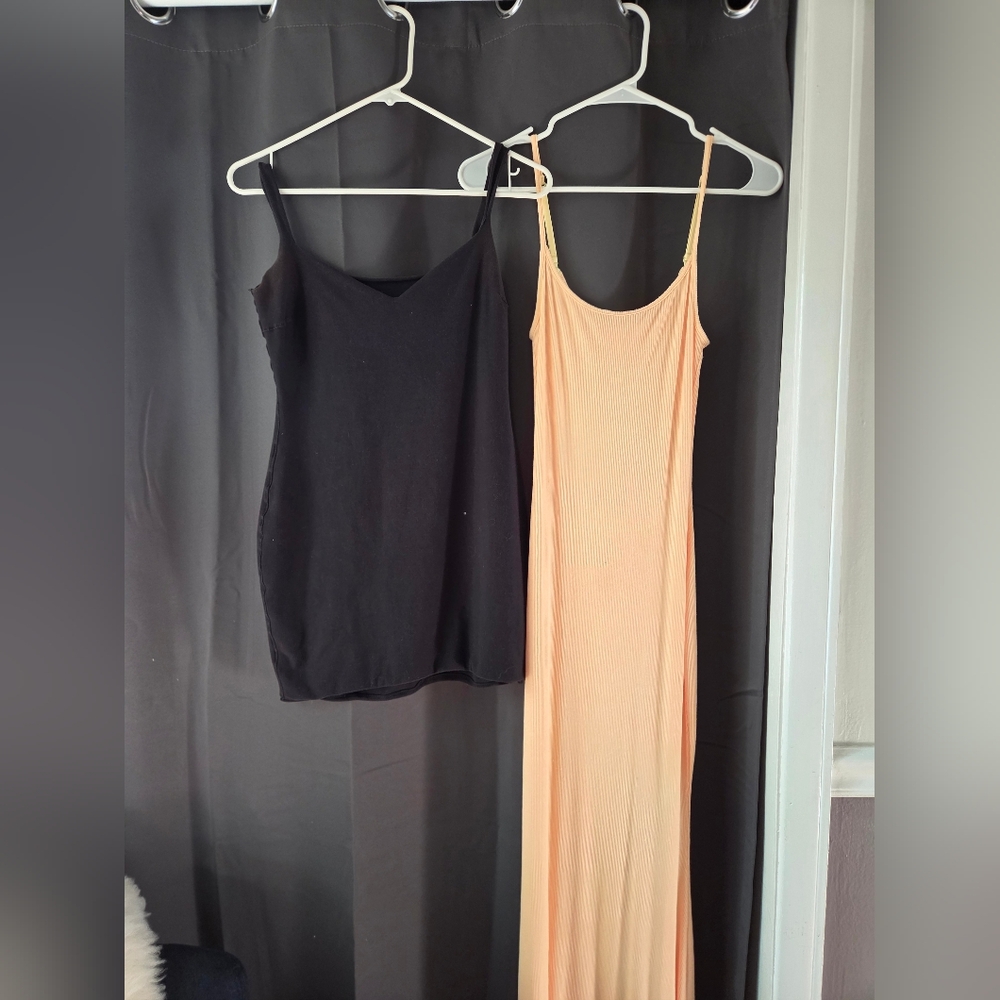 SKIMS lemonade soft lounge long slip dress MEDIUM